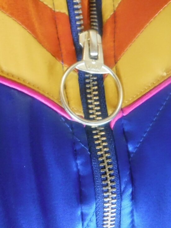 Classic Rock Couture 1970 Arizona Desert Insp Navy RISING SUN Bomber Jack Size S - Picture 5 of 9